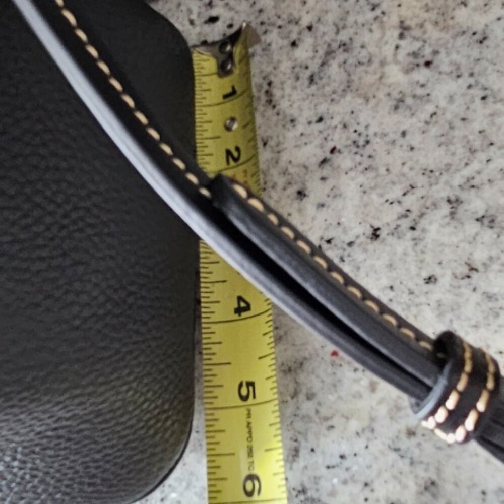 NWT Dooney & Bourke Black Celeste Satchel Purse - Picture 3 of 6
